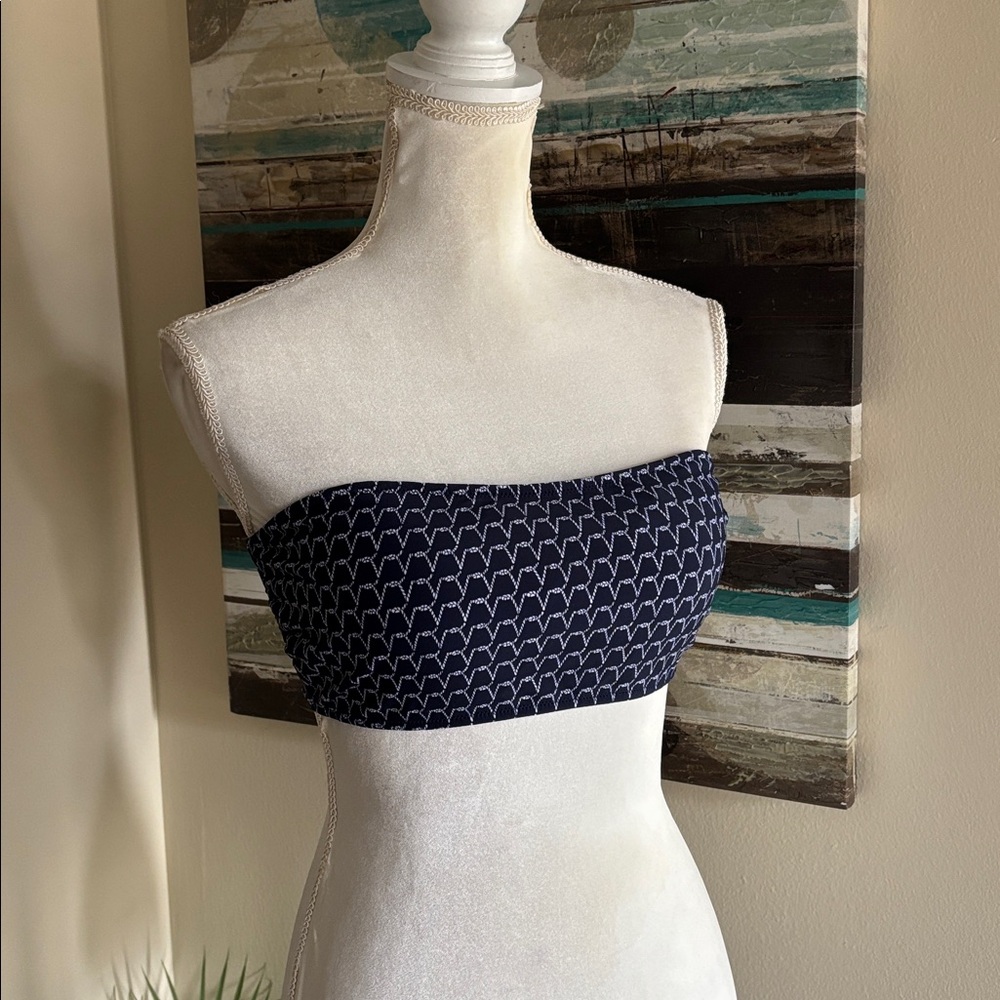 Vineyard Vines VV rope bandeau top